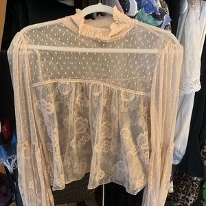 Forever 21 lace blouse